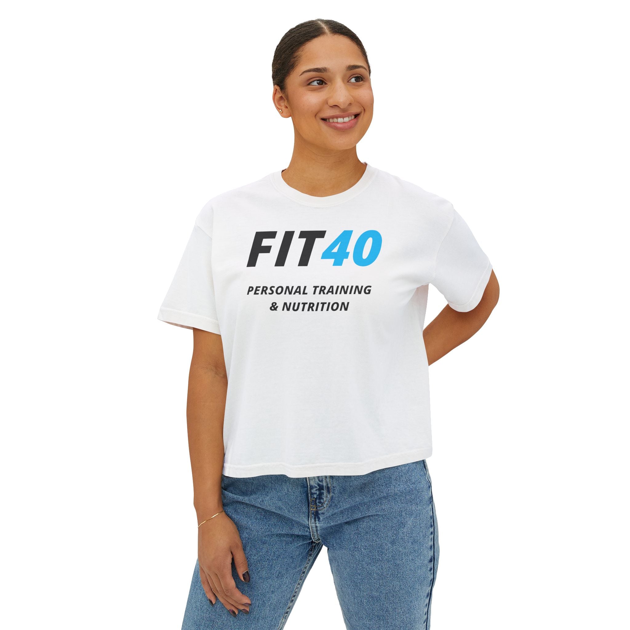 FIT40 Women's Boxy Tee