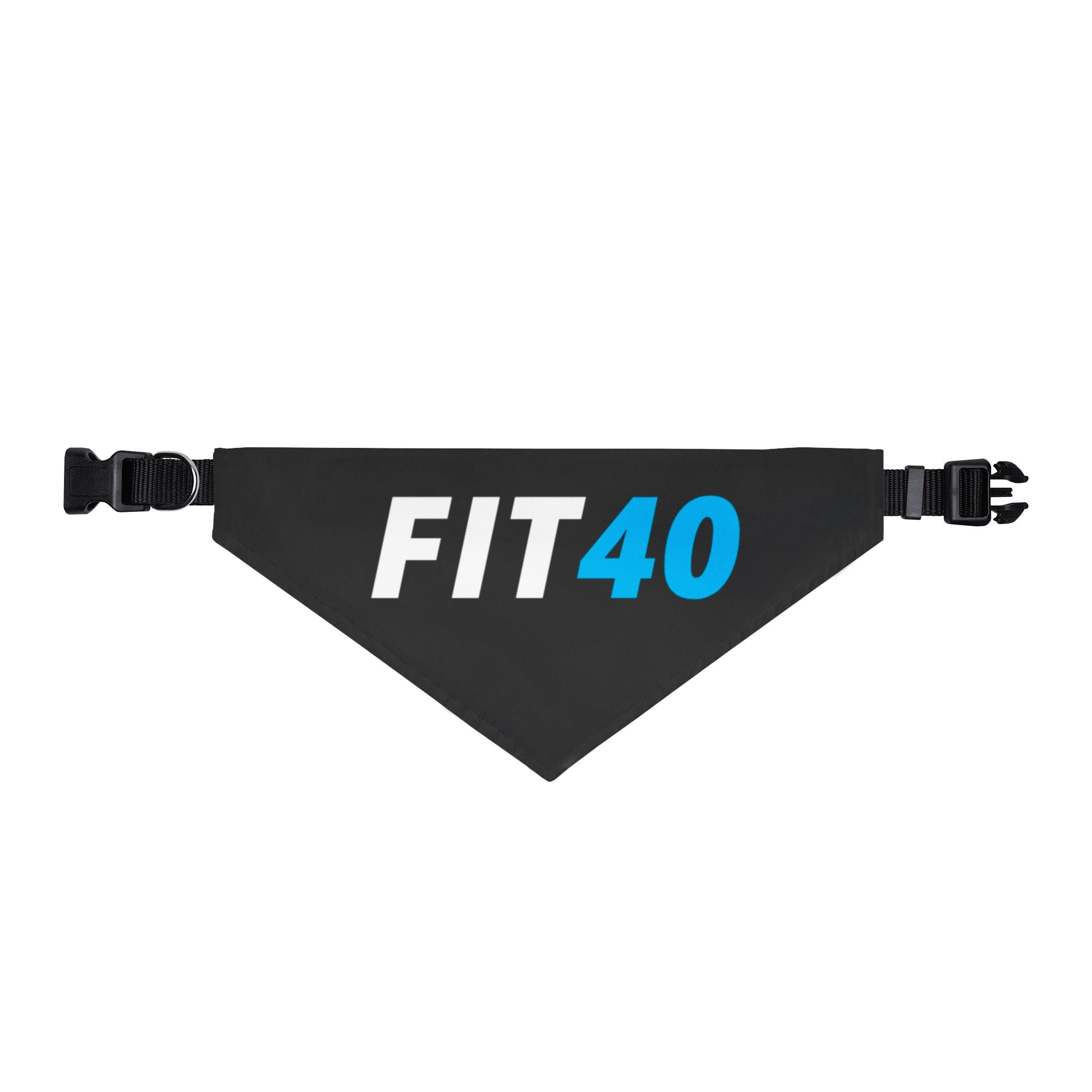 Clip-on Pet Bandana — FIT40 Logo Dog Scarf